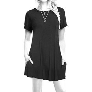 Short sleeve pocket dress